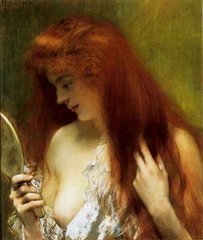 Girl with Red Hair by Henri Gervex