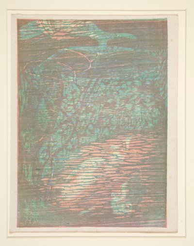 Frightened Nymph by Henri Heran