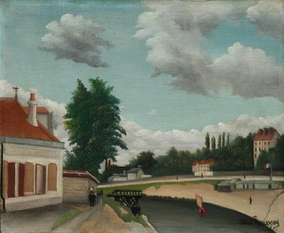 Outskirts of Paris by Henri J.F. Rousseau