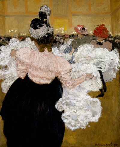 At the Moulin Rouge by Henri Jacques Edouard Evenepoel
