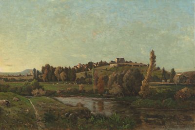 Landscape in Auvergne by Henri Joseph Harpignies