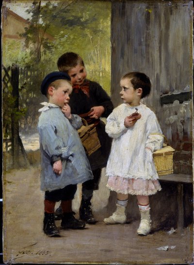 Give Me A Bite by Henri Jules Jean Geoffroy