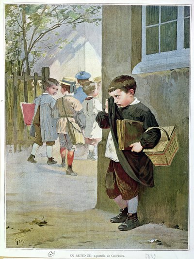 In Detention, 1889 by Henri Jules Jean Geoffroy