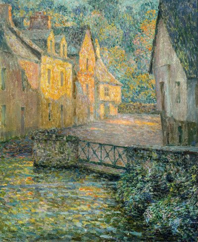 Golden Morning by Henri Le Sidaner