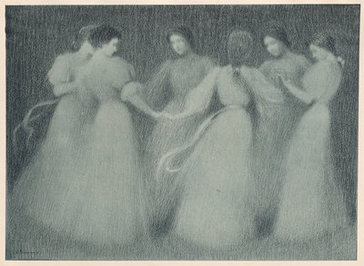 The Round Dance by Henri Le Sidaner