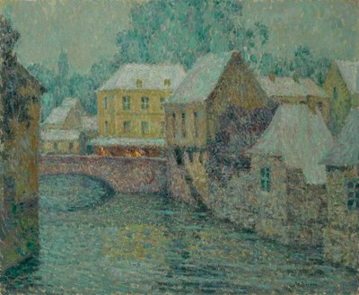Snow, 1917 by Henri Le Sidaner