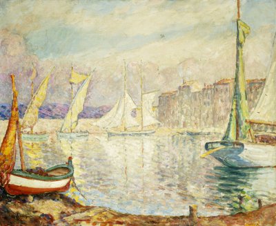 The Port of Saint Tropez, 1906 by Henri Lebasque
