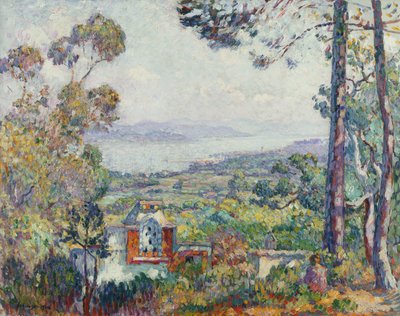Port of Saint Tropez by Henri Lebasque