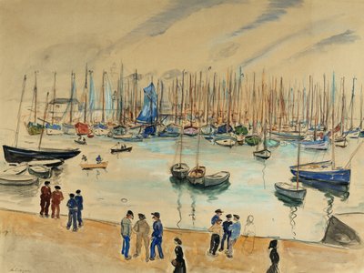 Quay by Henri Lebasque