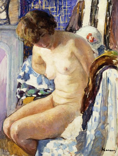 Seated Nude by Henri Lebasque