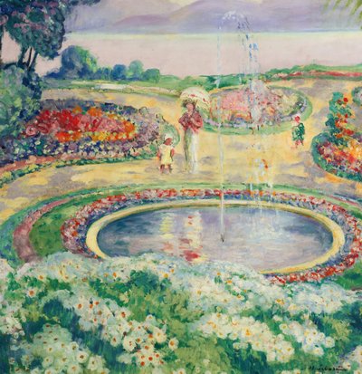 The Flower Garden by Henri Lebasque