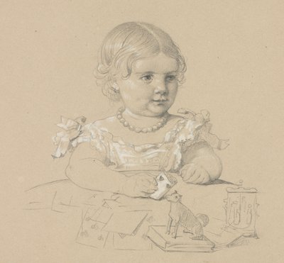 Portrait of a Child by Henri Lehmann