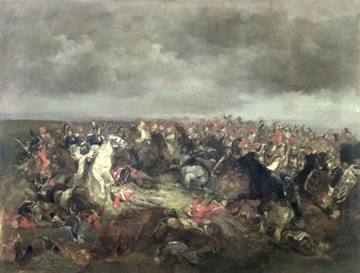 Marshal Ney at Waterloo by Henri Louis Dupray