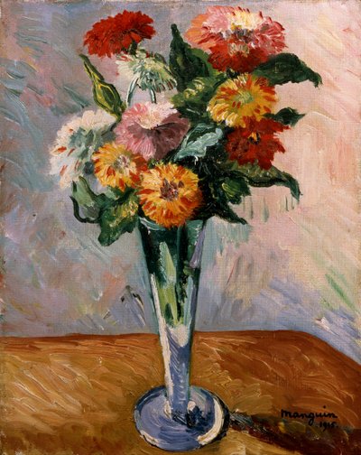Flowers, 1915 by Henri Manguin