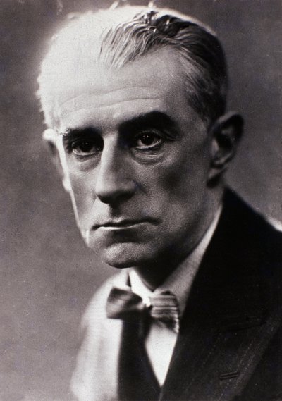Portrait of Maurice Ravel by Henri Manuel