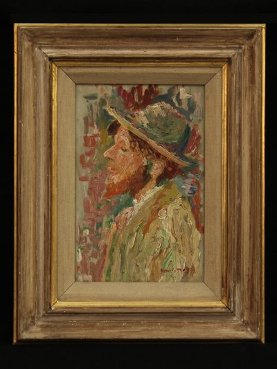 Self-portrait by Henri Martin