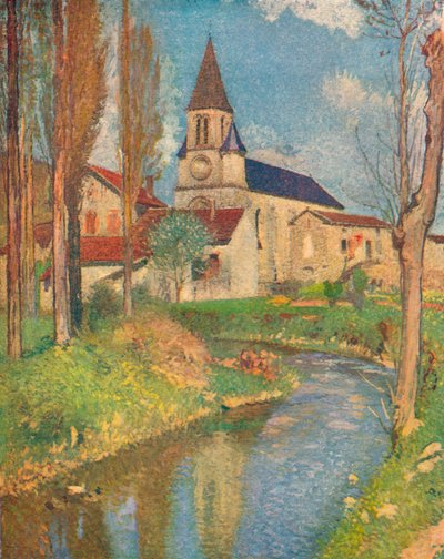 The Church of La Bastide by Henri Martin