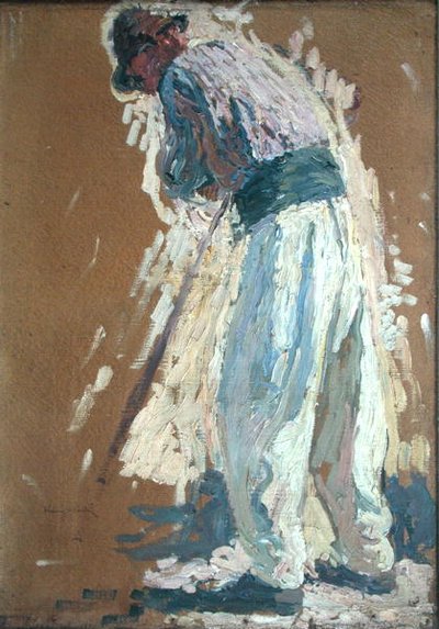 The Navvy by Henri Martin