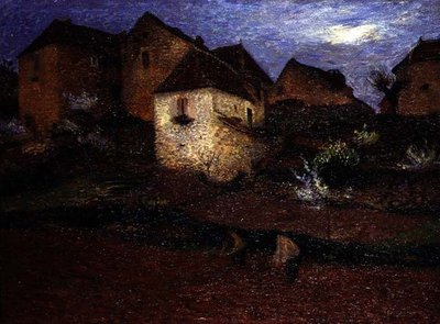 The Village by Henri Martin