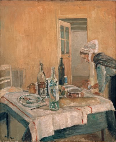 The Breton Waitress by Henri Matisse