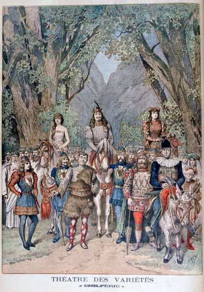 Chilperic, Theatre of Varieties by Henri Meyer
