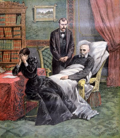 Death of Jules Ferry by Henri Meyer