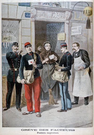 Post-Office Employees Improvise by Henri Meyer