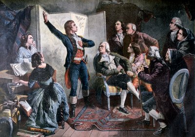 Rouget de Lisle Singing the Marseillaise by Henri Meyer