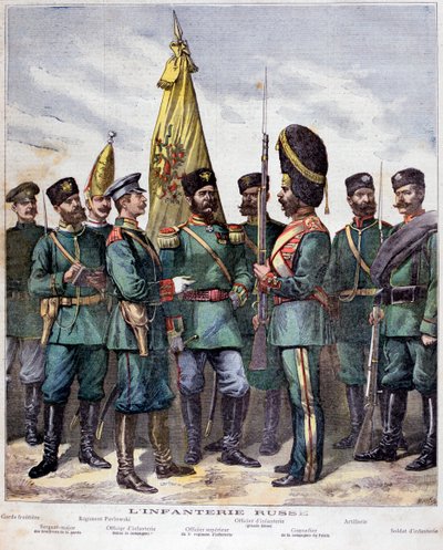 Russian Infantry by Henri Meyer