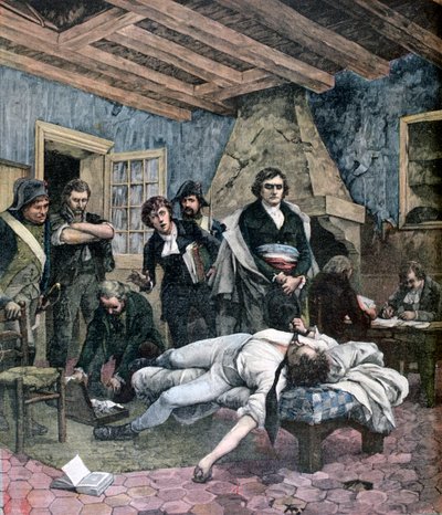 The Death of Charles Pichegru by Henri Meyer