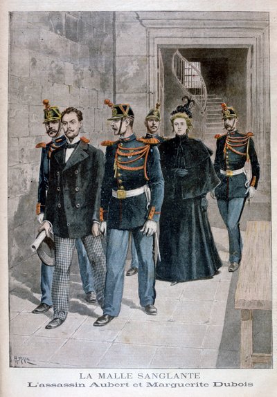 The assassins Albert and Marguerite Dubois, 1896 by Henri Meyer