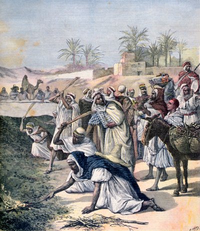 The Locust Plague, Algeria by Henri Meyer