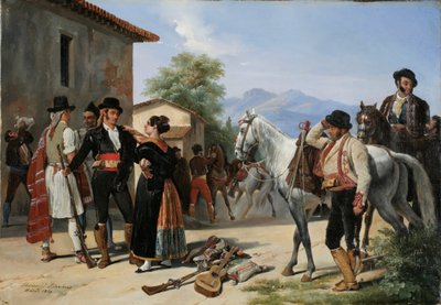 The Smugglers by Henri Pierre Léon Pharamond Blanchard