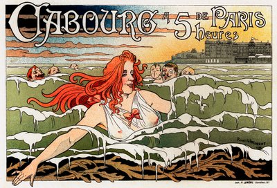 Casino de Cabourg Poster by Henri Henri Antoine Théodore Livemont