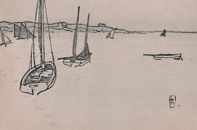 Breton Landscape by Henri Rivière