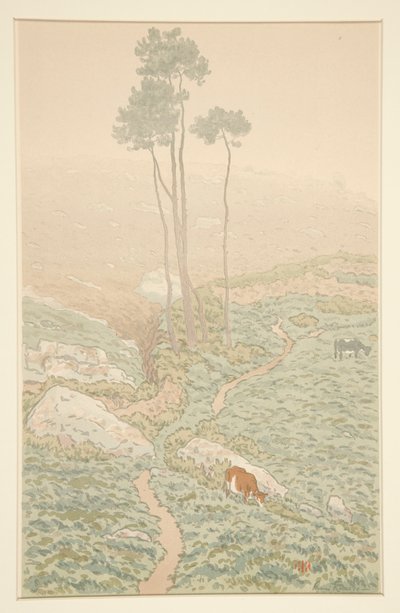 Morning Mist, from La Feerie des Heures by Henri Rivière