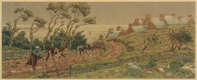 The Downpour by Henri Rivière