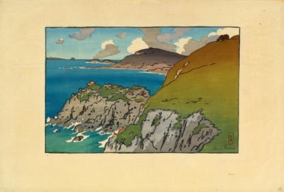 The Pointe de la Haye (Saint-Briac) by Henri Rivière
