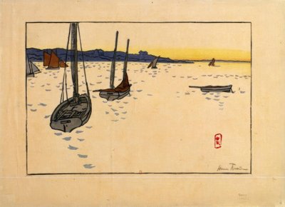 Le Béchet (Saint-Briac) by Henri Rivière