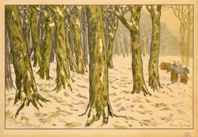 Le Bois. L’hiver by Henri Rivière