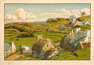The Hamlet by Henri Rivière