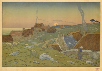 Moonrise by Henri Rivière