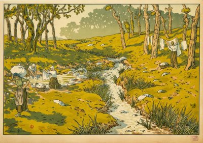 The Stream by Henri Rivière