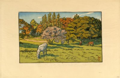 Little Wood with Beret (Douarnenez) by Henri Rivière