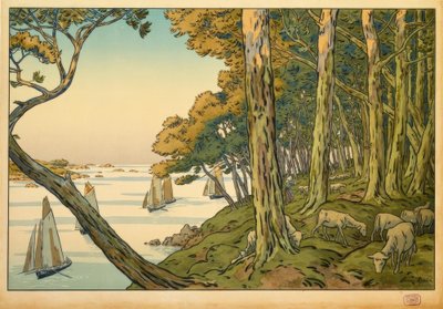 Summer Evening by Henri Rivière