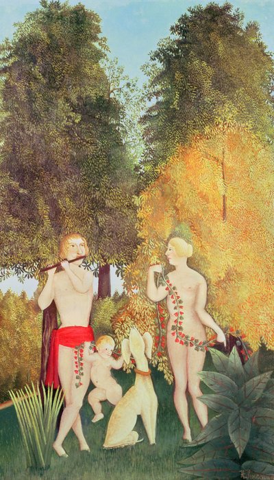 The Happy Quartet, 1902 by Henri Rousseau