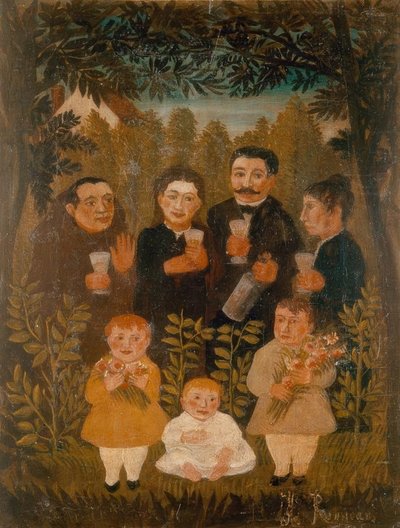 United Family by Henri Rousseau