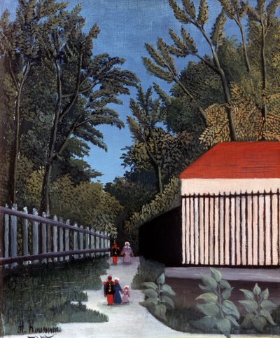 View of the Montsouris Park by Henri Rousseau