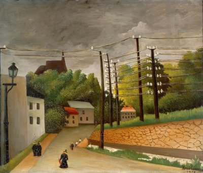 View of Malakoff by Henri Rousseau