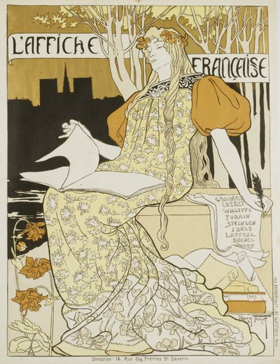 The French Poster, ca 1897 by Henri Thiriet